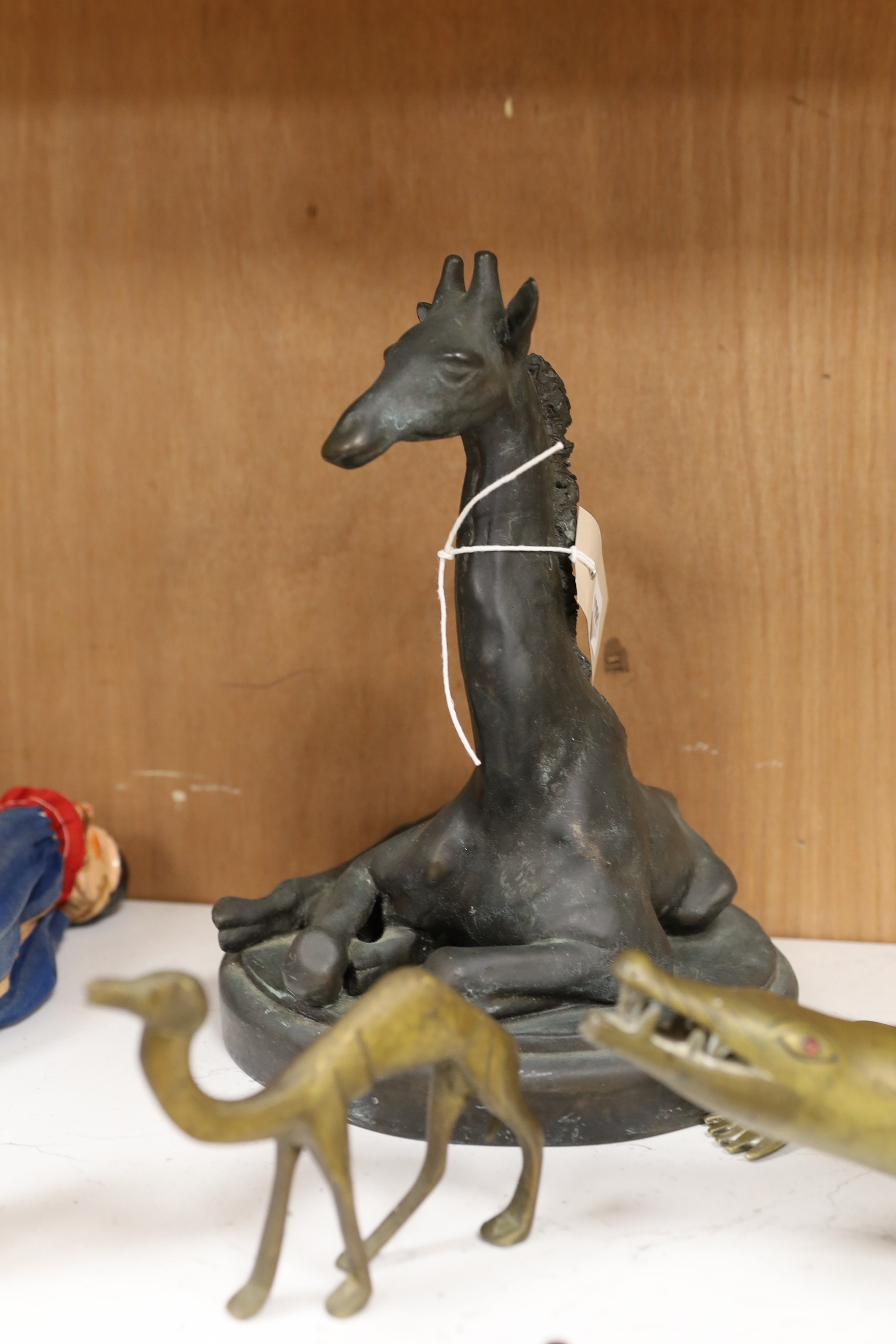 Four metal animals models